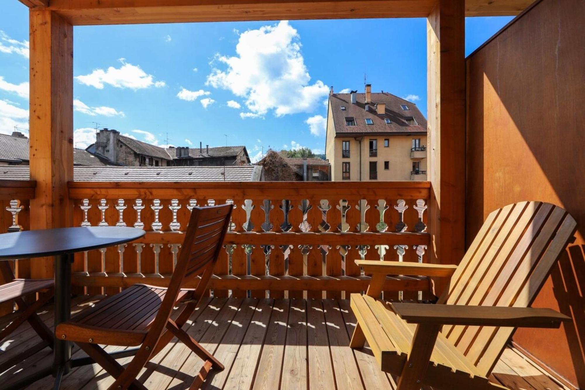A L'Aventure ! Joli T2 Avec Balcon Centre Ville Анси Экстерьер фото