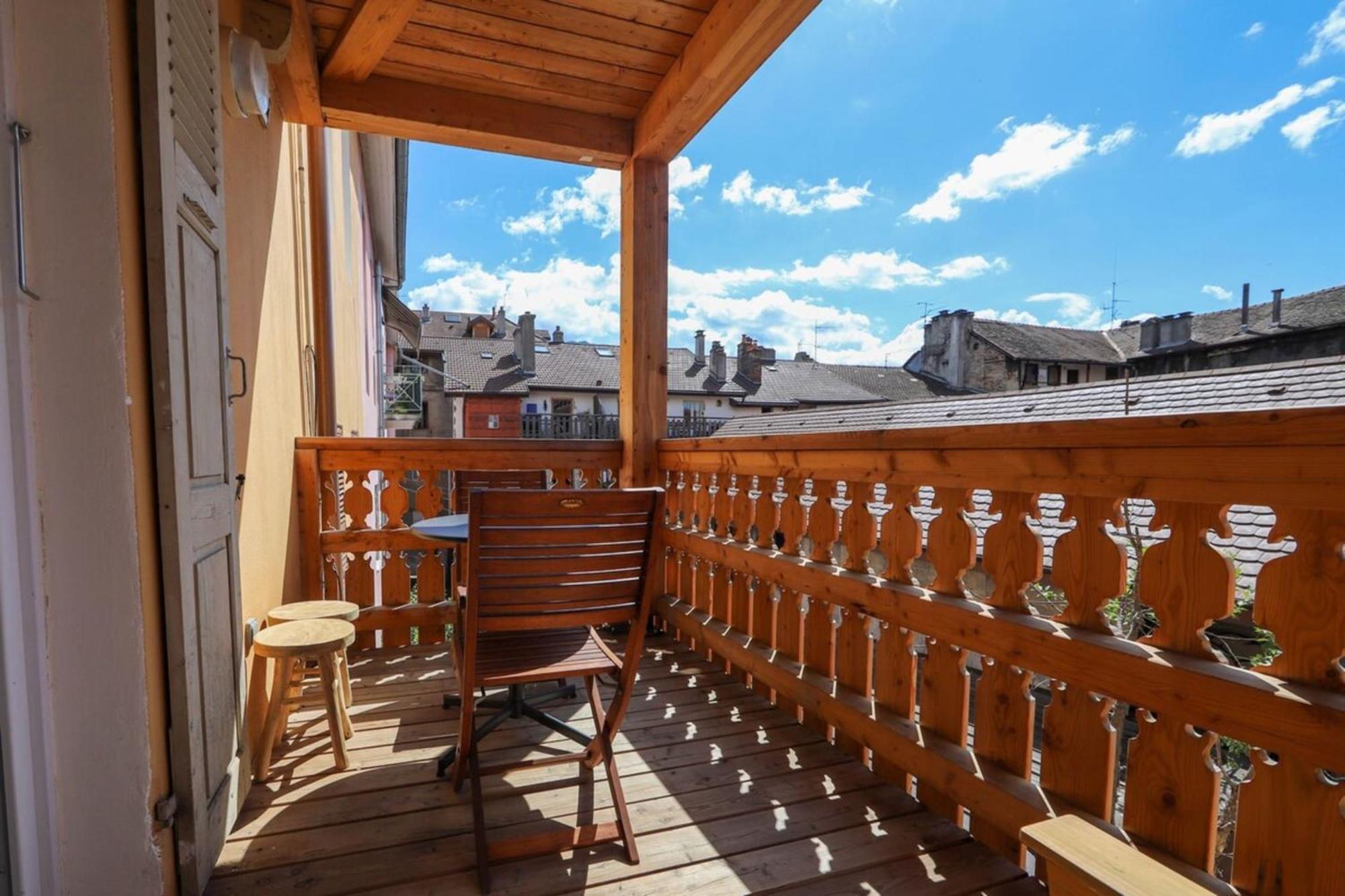 A L'Aventure ! Joli T2 Avec Balcon Centre Ville Анси Экстерьер фото